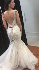 Eddy K Wedding Dress- Sample Size